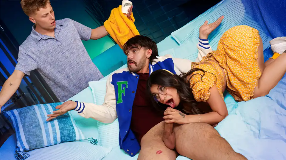 FamilyStrokes – Mila Milkshake – Every Hole Filled Sharing My New Girlfriend